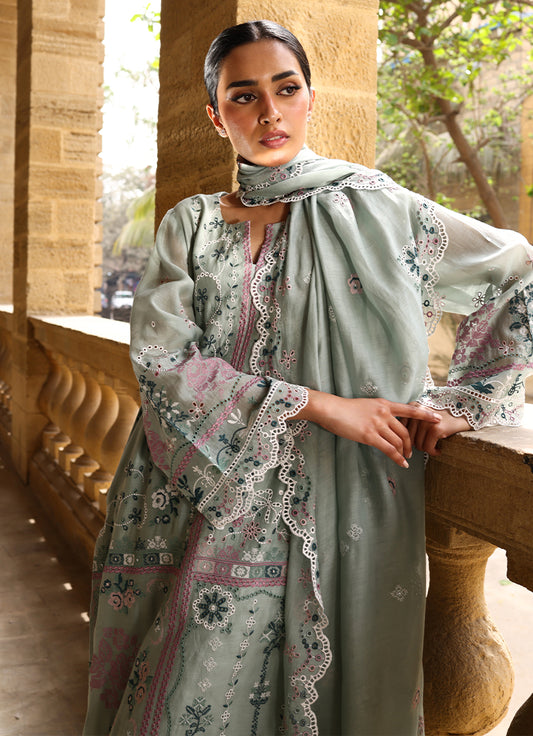 3 PC Embroidered Suit