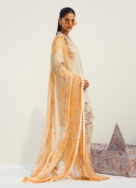 Embroidered 3 PC Suit