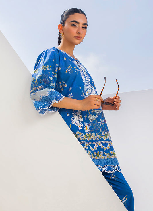 Printed Embroidered CO-ORD Set