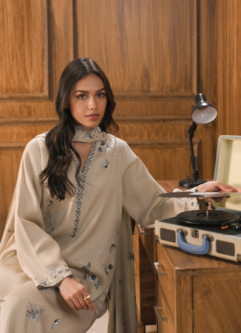 3 PC Embroidered Suit