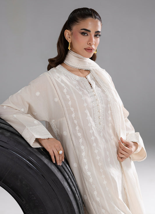 Embroidered 3 PC Suit