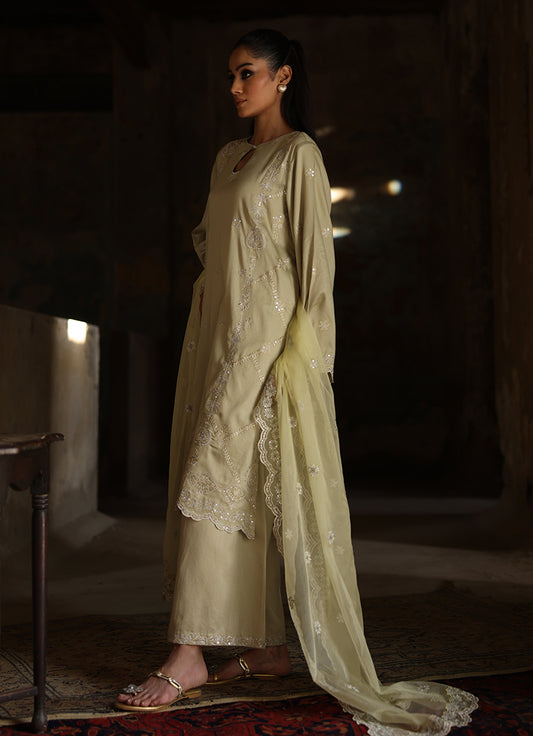 3 PC Embroidered Suit