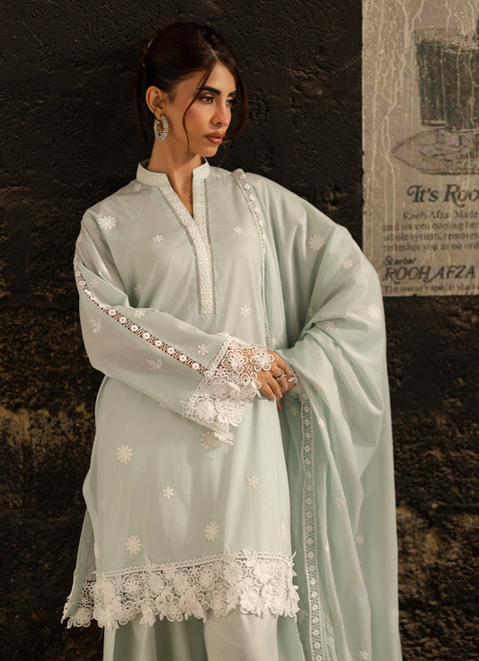 Embroidered 3 PC Suit