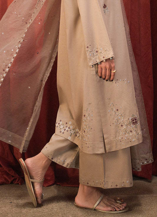 3 PC Embroidered Suit