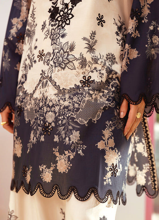 Printed Embroidered CO-ORD Set