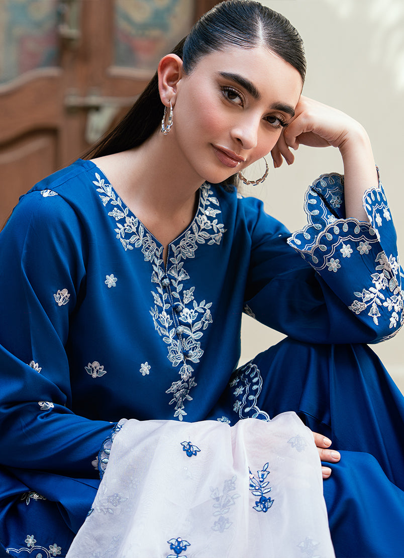 Embroidered 3 PC Suit