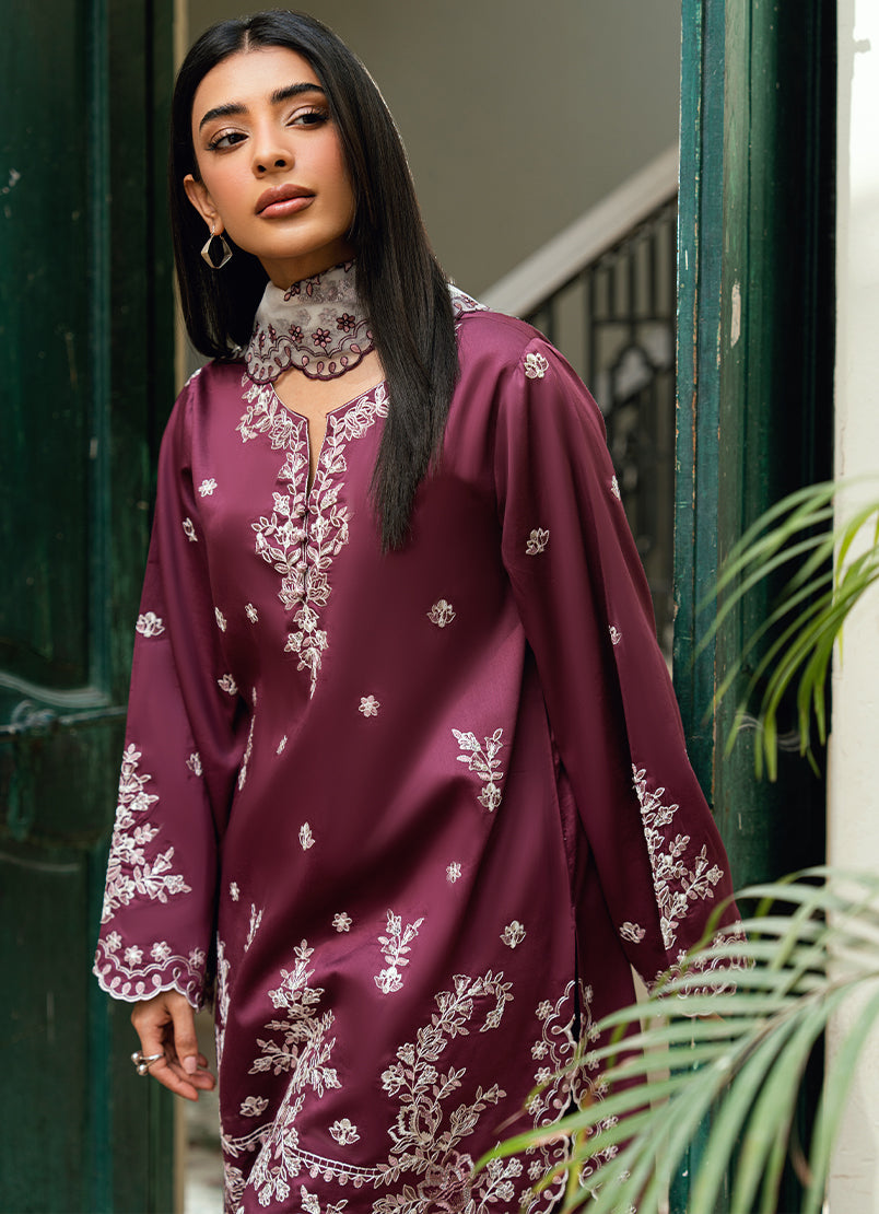 Embroidered 3 PC Suit