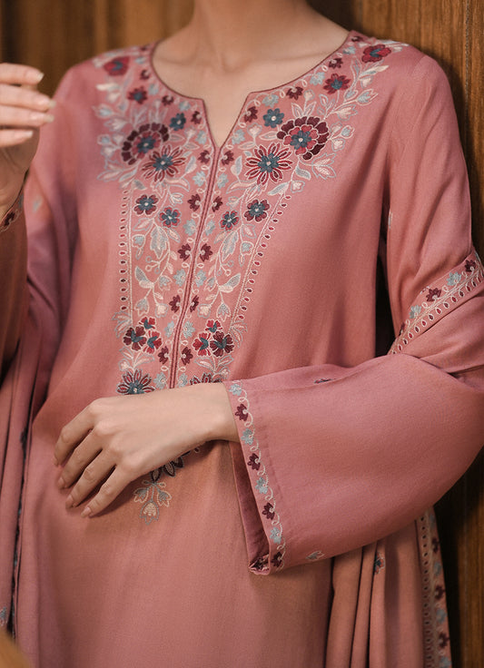 3 PC Embroidered Suit