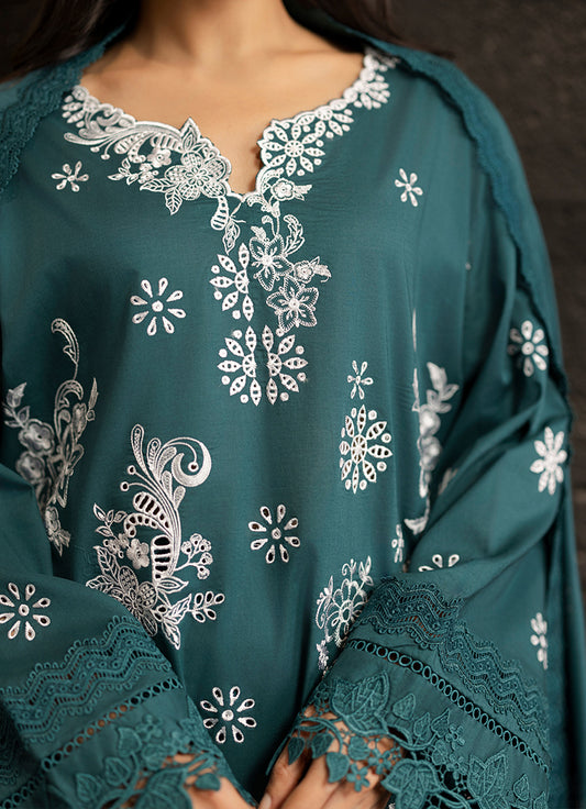 Embroidered 3 PC Suit