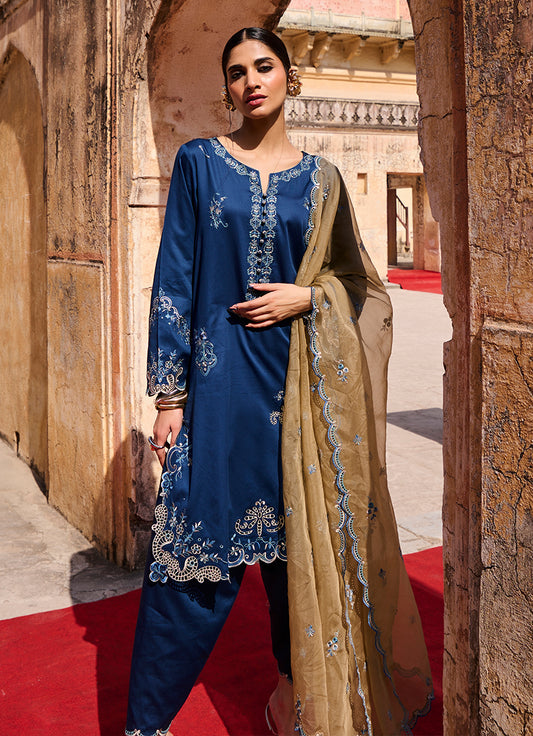 3 PC Luxury Embroidered Suit