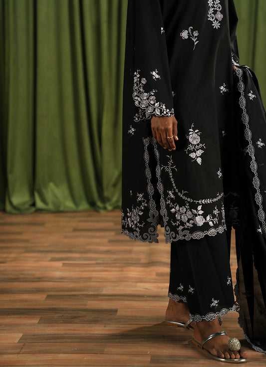 3 PC Embroidered Suit