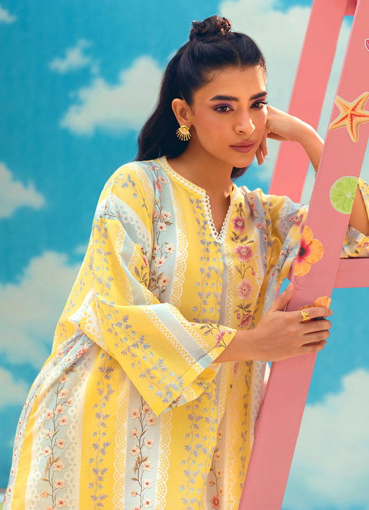 Printed Solid CO-ORD Set