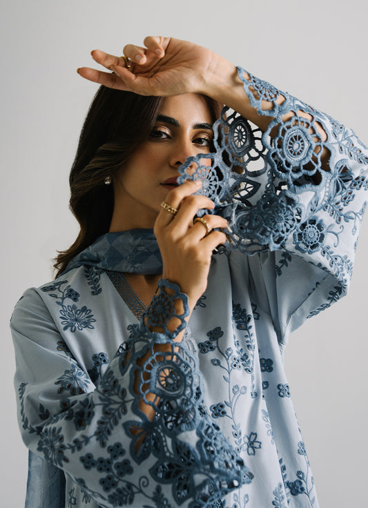3 PC Embroidered Suit