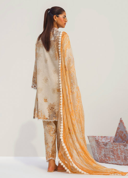 Embroidered 3 PC Suit