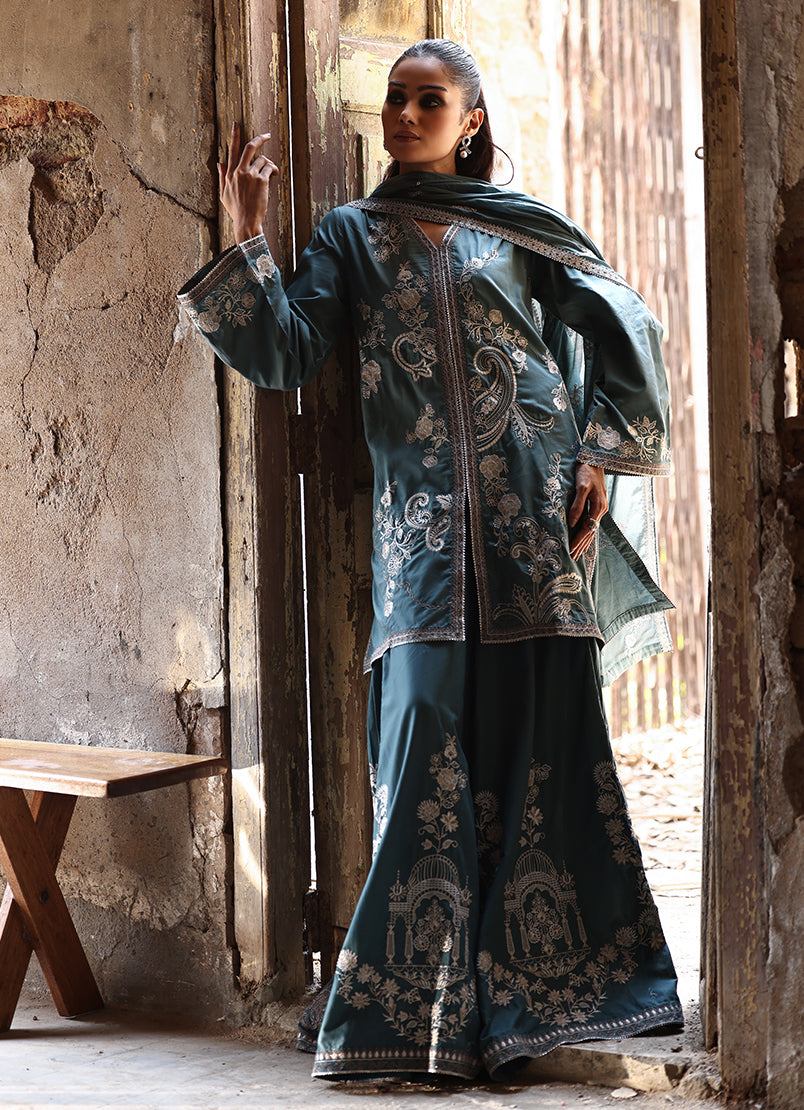 3 PC Kohsar Gharara Set