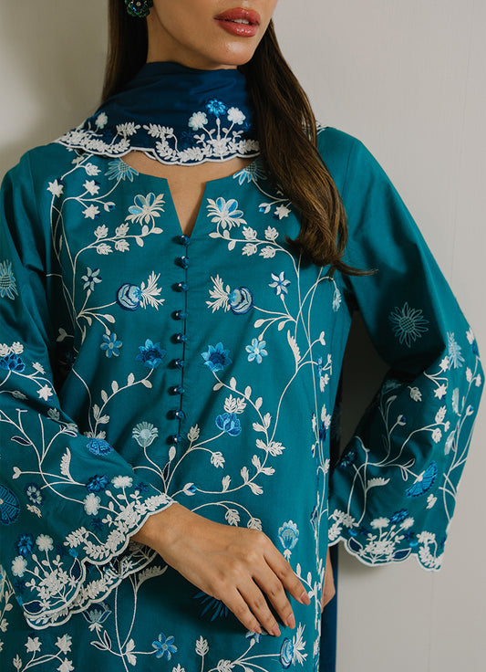 3 PC Embroidered Suit