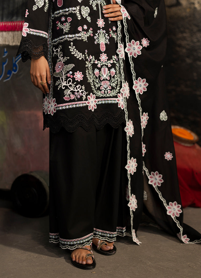Embroidered 3 PC Suit