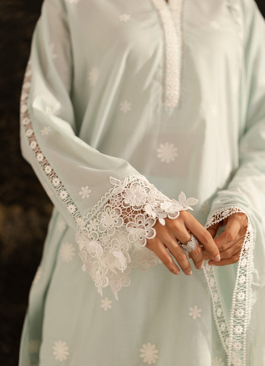 Embroidered 3 PC Suit