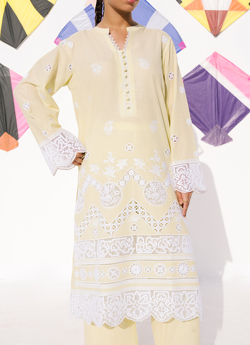 Embroidered 3 PC Suit