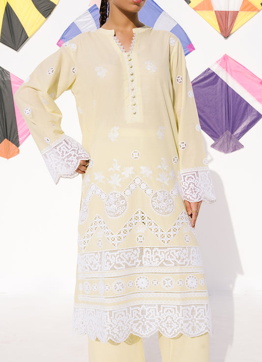 Embroidered 3 PC Suit