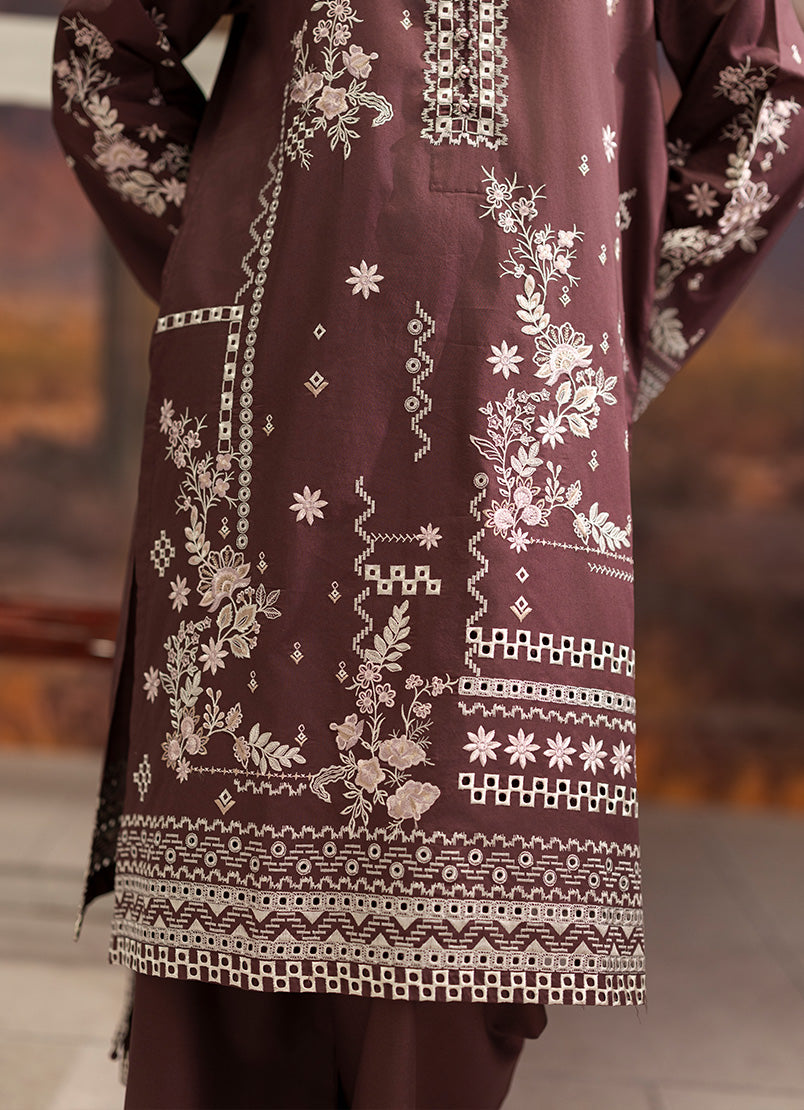 Embroidered 3 PC Suit