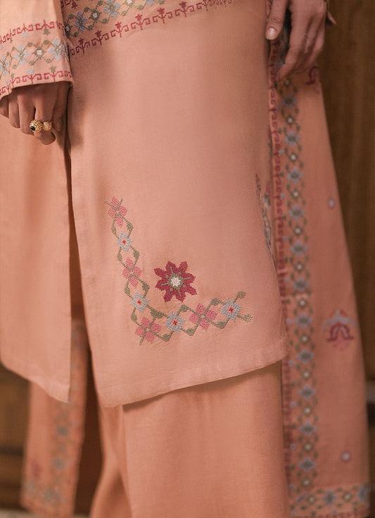 3 PC Embroidered Suit