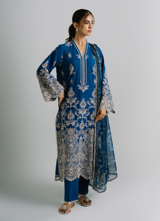 3 PC Embroidered Suit