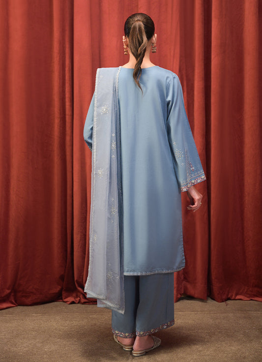 3 PC Embroidered Suit