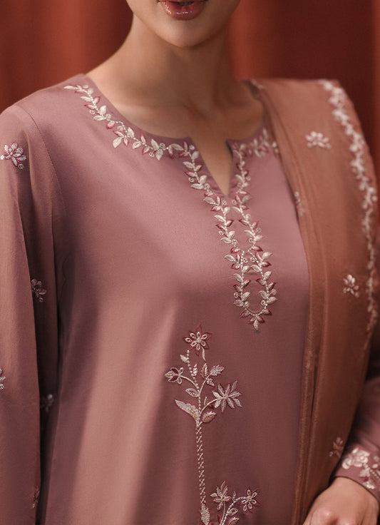3 PC Embroidered Suit
