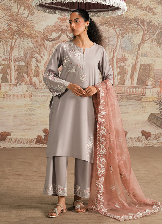 3 PC Luxury Embroidered Suit