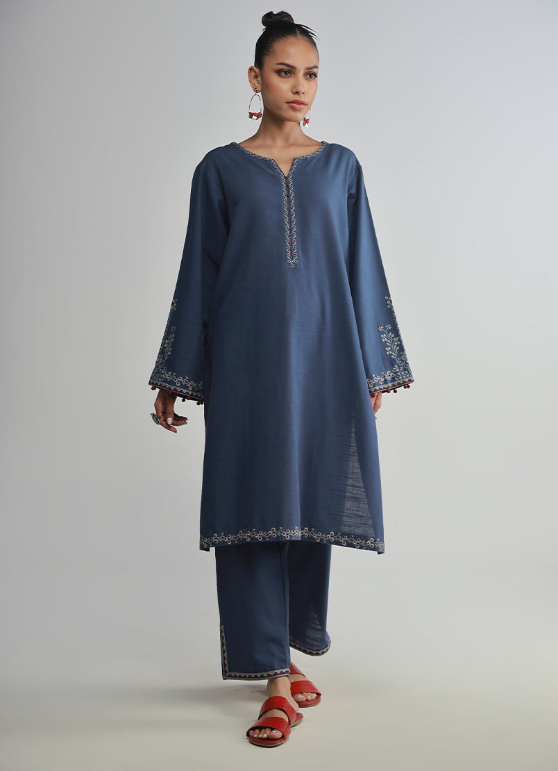 khaddar-embroidered-co-ord-set