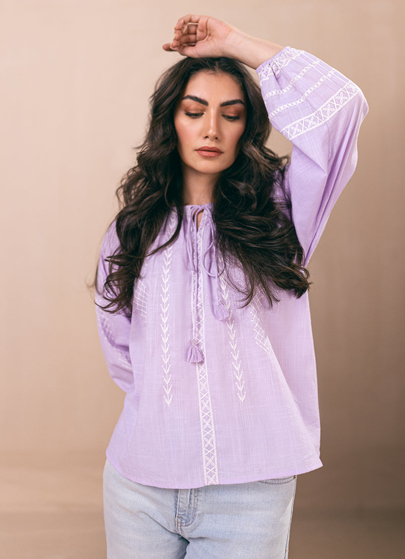 lavendar-embroidered-top