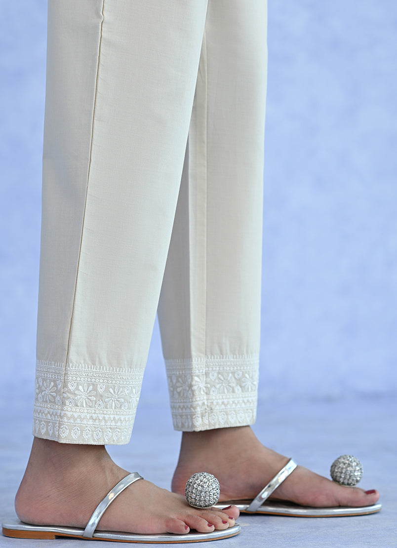 Schiffli Embroidered Pant