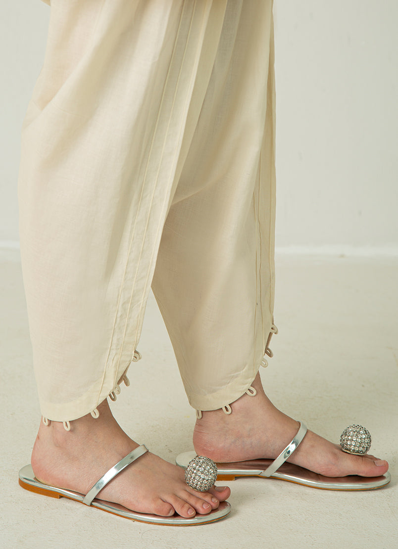 Beige Pintux Shalwar