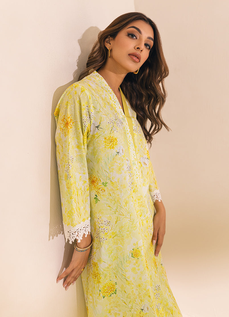 yellow-floral-printed-co-ord-set